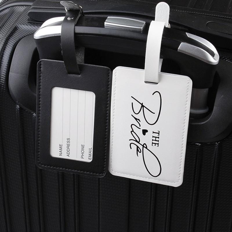 Bride groom Luggage Tag
