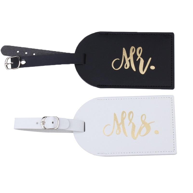 Mr.& Mrs. Luggage Tag Passport Covers