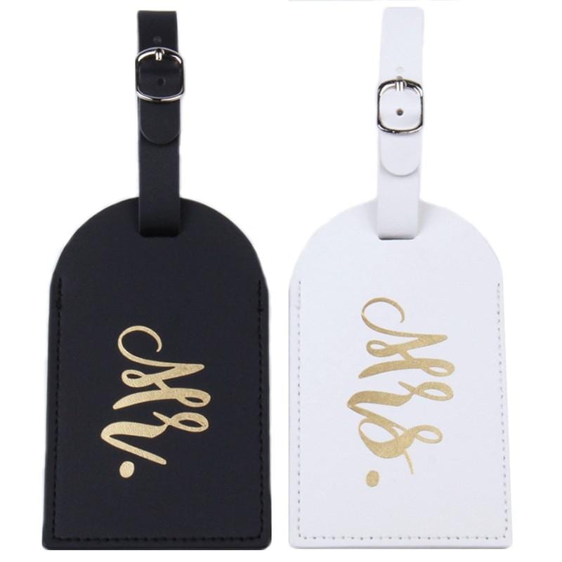 Mr.& Mrs. Luggage Tag Passport Covers