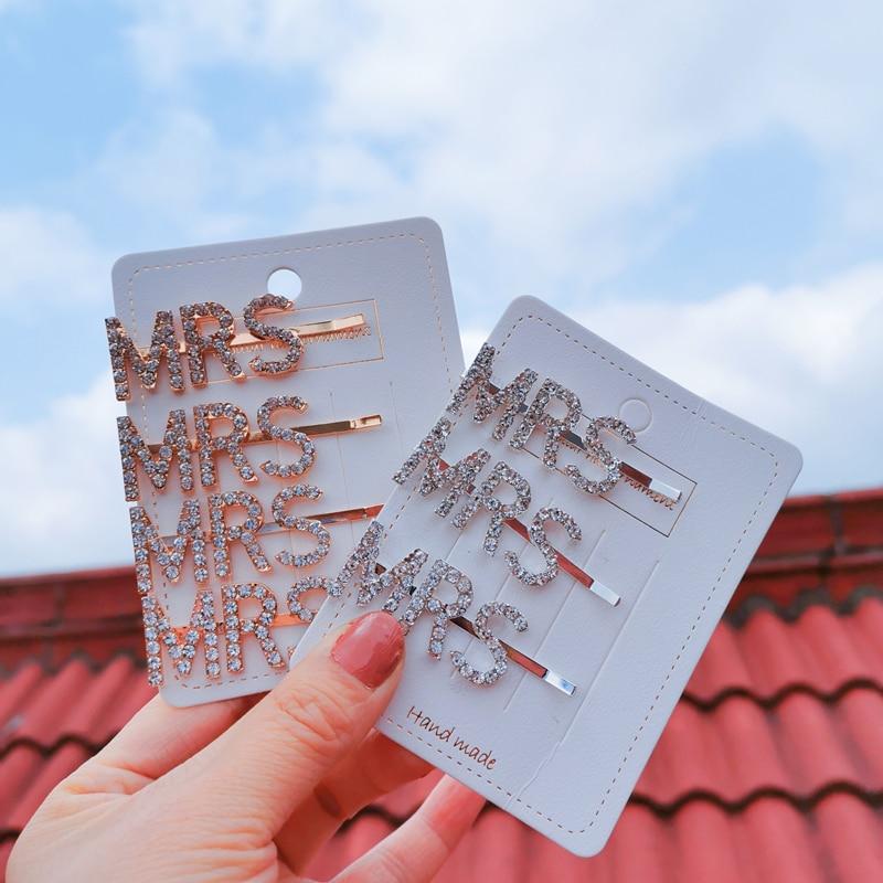 "MRS" Hair Pins