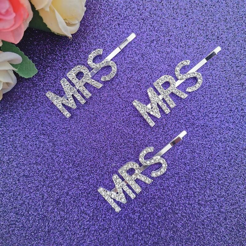 "MRS" Hair Pins
