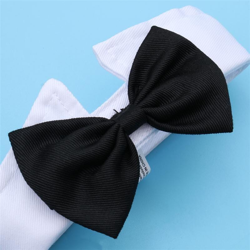 Wedding Dogs Adjustable Bow Tie Collar Necktie