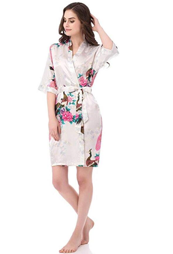 Floral Wedding Robes