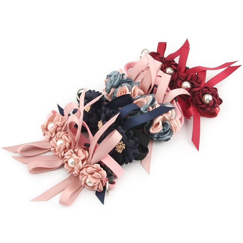 Wedding Flower Pet Collar
