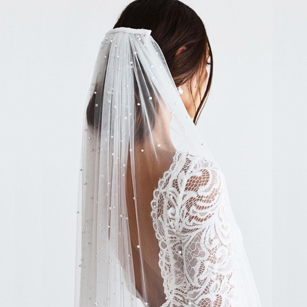 Pearls Bridal Veil