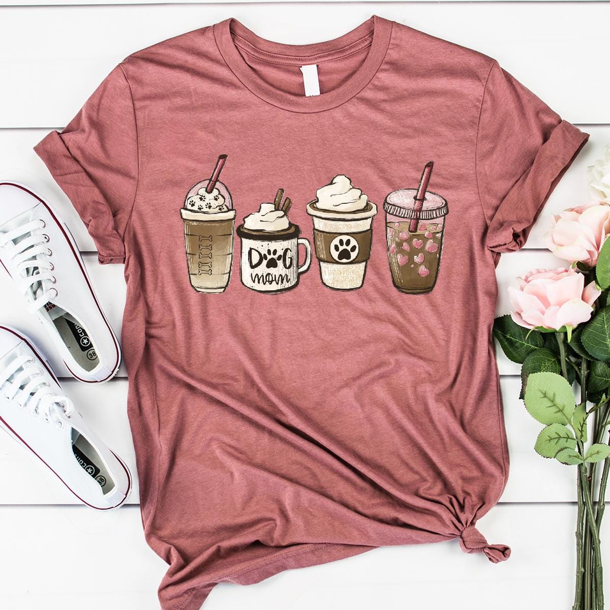 Dog Mom Lattes SVG