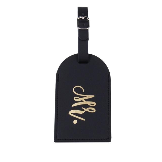 Mr.& Mrs. Luggage Tag Passport Covers