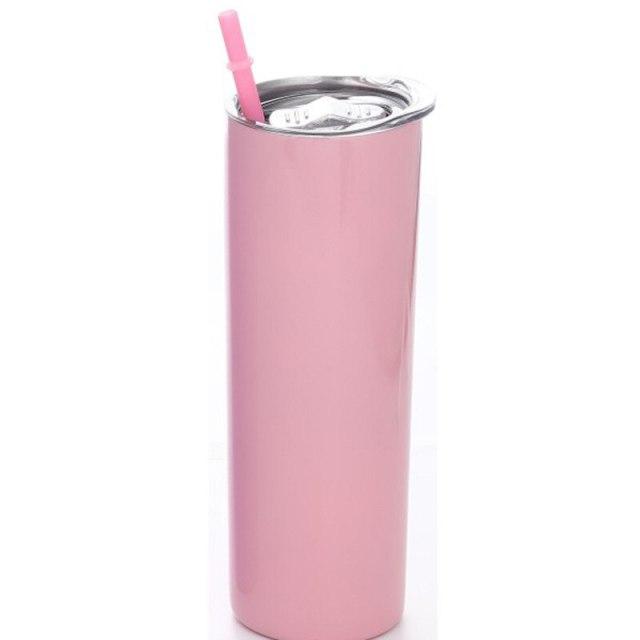 Personalized Tumbler With Straw