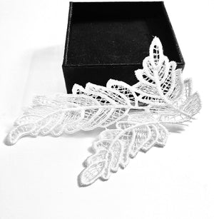 Elegant Lace Bustle Pin