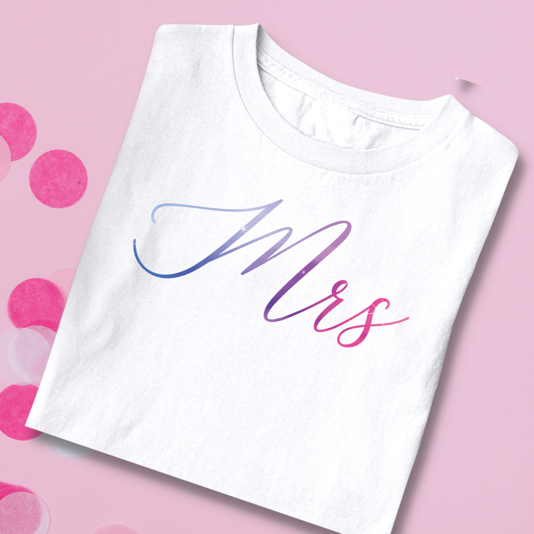 Mrs Tee - Bridal Shirt, Engaged Gift, Future Mrs T Shirt