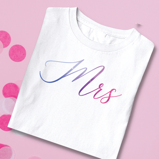 Mrs Tee - Bridal Shirt, Engaged Gift, Future Mrs T Shirt