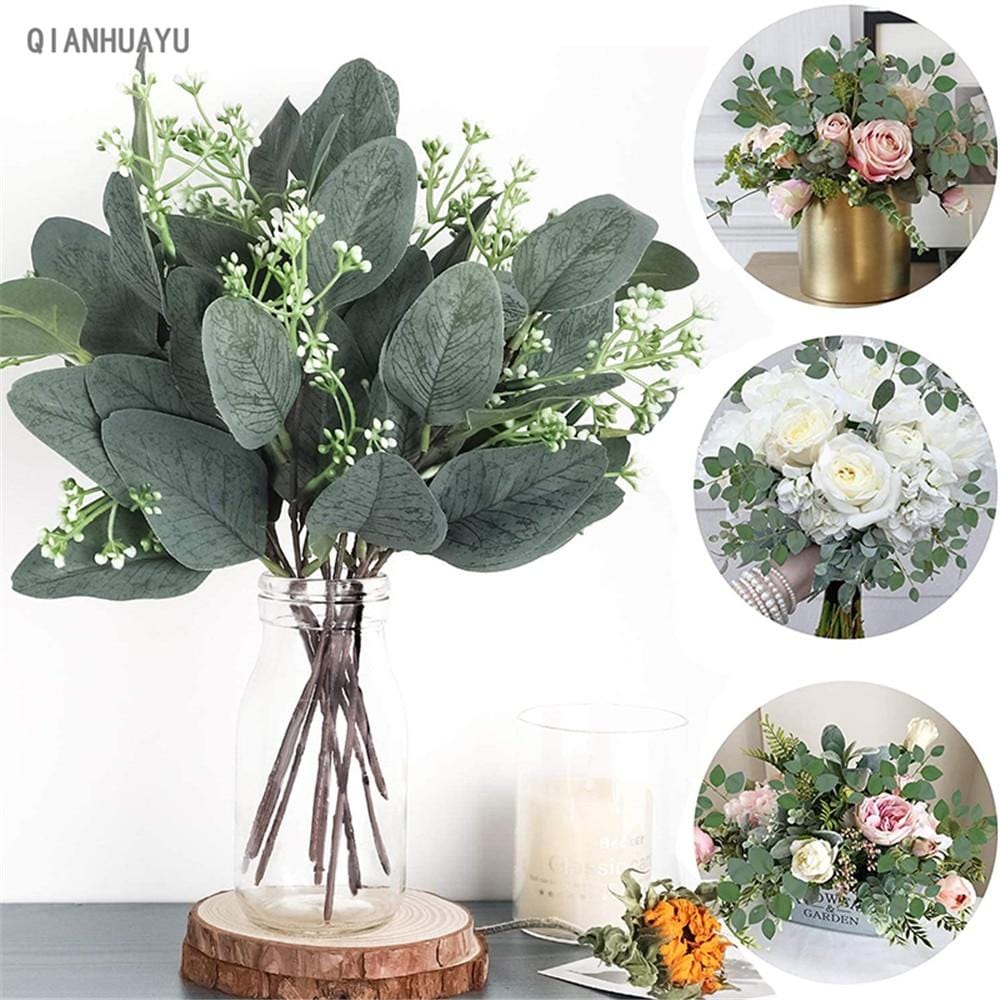 Silk Eucalyptus Leafs