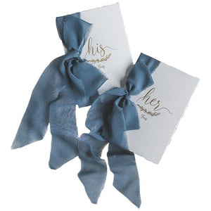 2pcs Romantic Wedding Vows Card