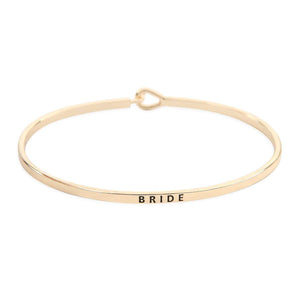 "Bride" Fashion Bangle