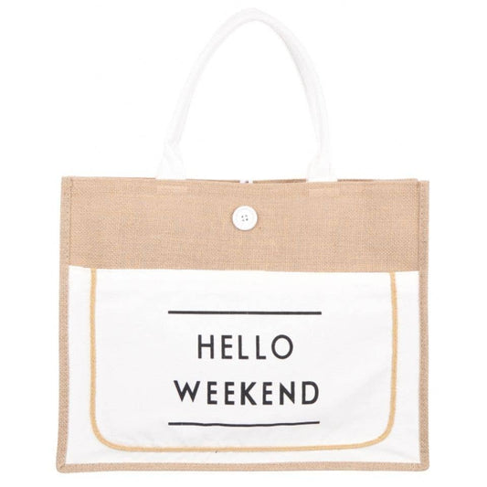 Hello Weekend Tote