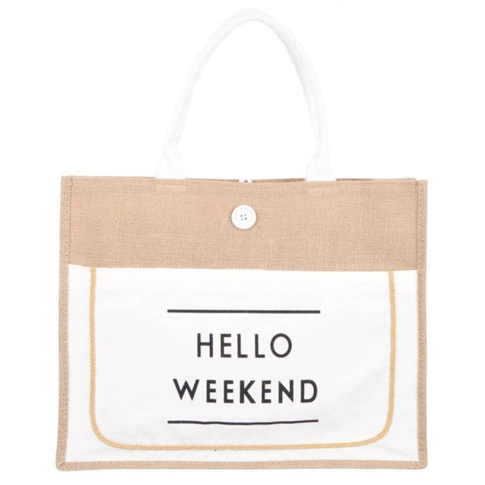Hello Weekend Tote