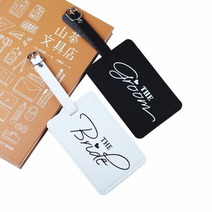 Bride groom Luggage Tag