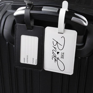 Bride groom Luggage Tag