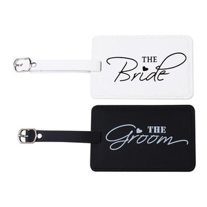 Bride groom Luggage Tag