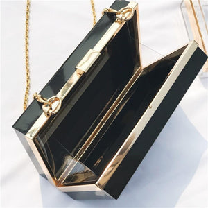 Custom Acrylic Bridal Clutch