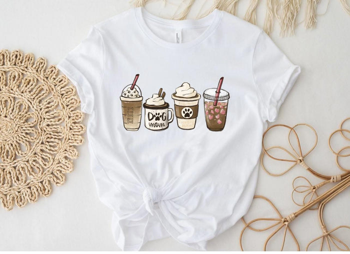 Dog Mom Lattes SVG