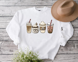 Dog Mom Lattes SVG