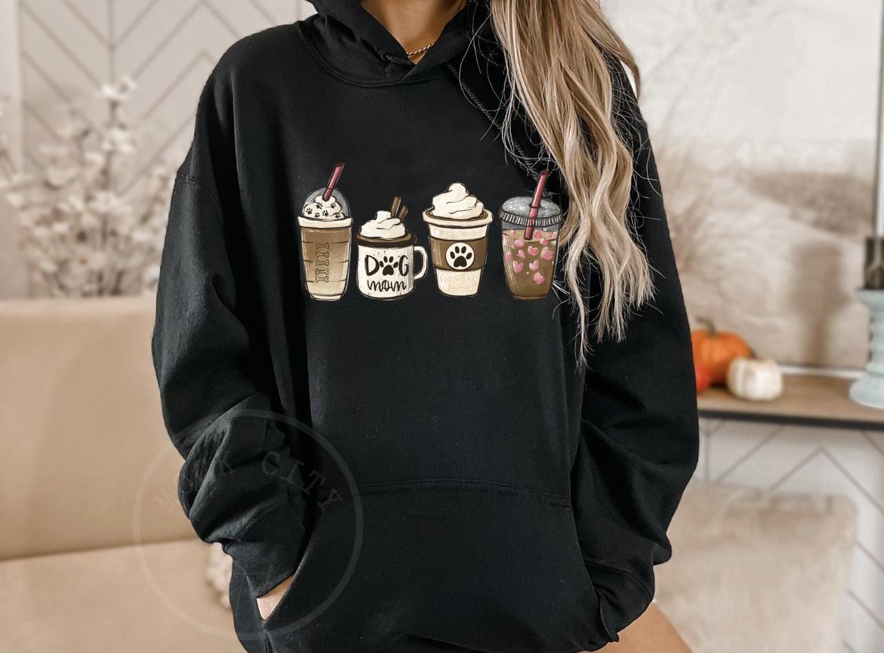 Dog Mom Lattes SVG