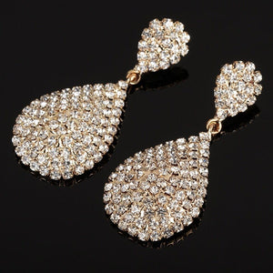 Bridal Crystal Drop Earrings