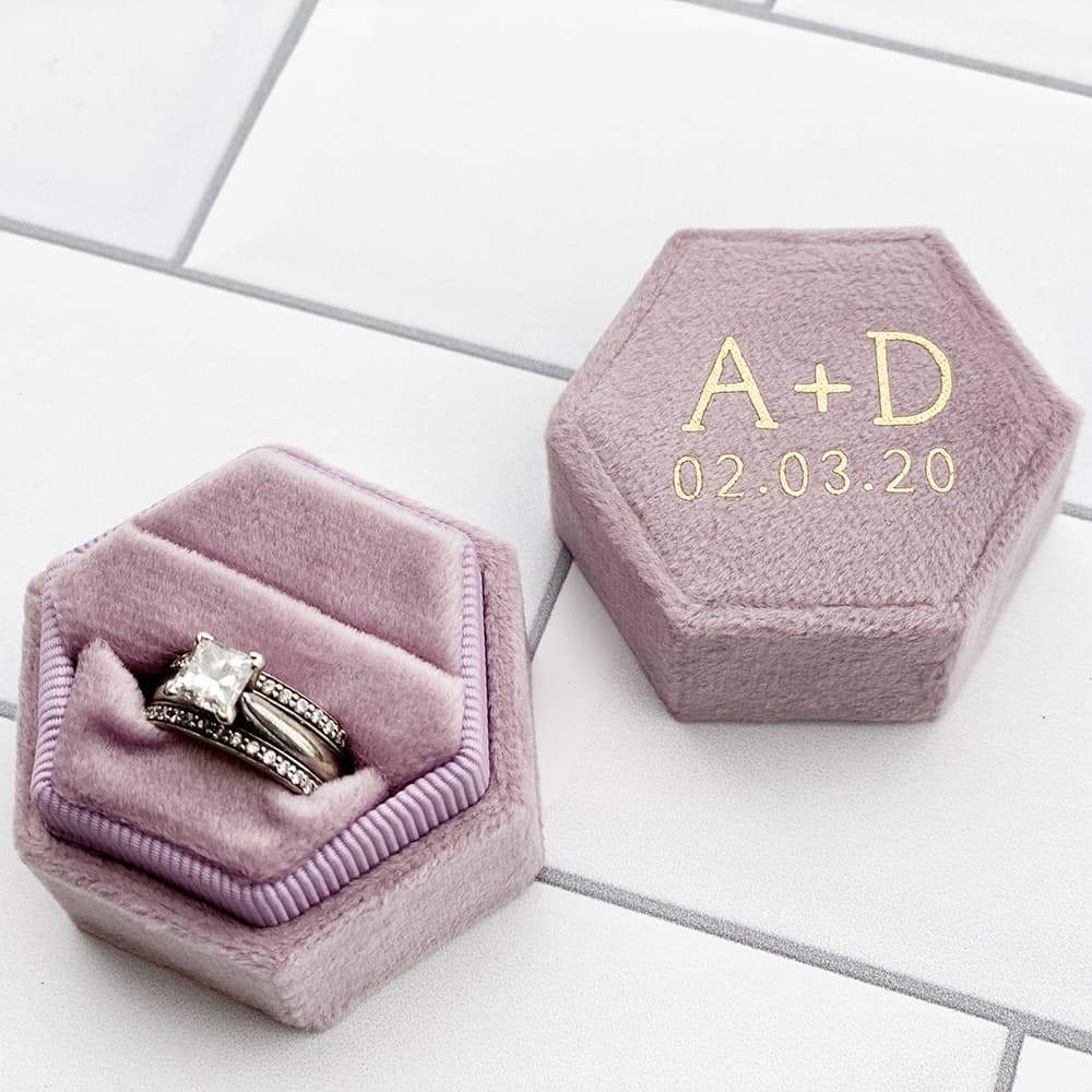 Velvet Ring Box
