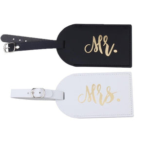 Mr.& Mrs. Luggage Tag Passport Covers