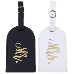 Mr.& Mrs. Luggage Tag Passport Covers