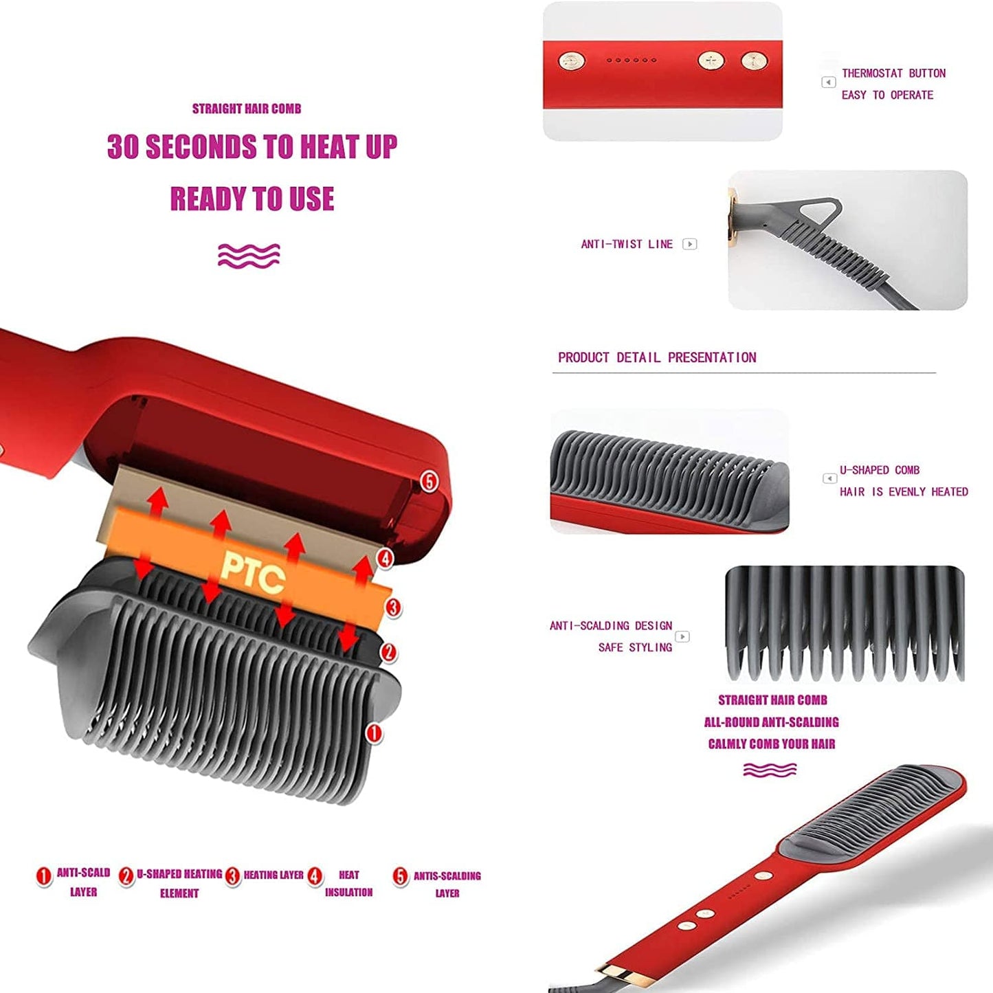 Professional Hair Straightener