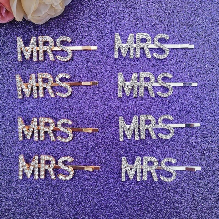 "MRS" Hair Pins