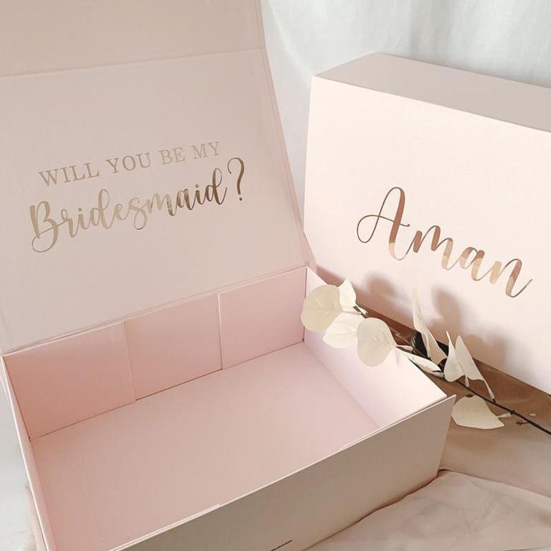 Personalised Luxury Bridesmaid Proposal Box,