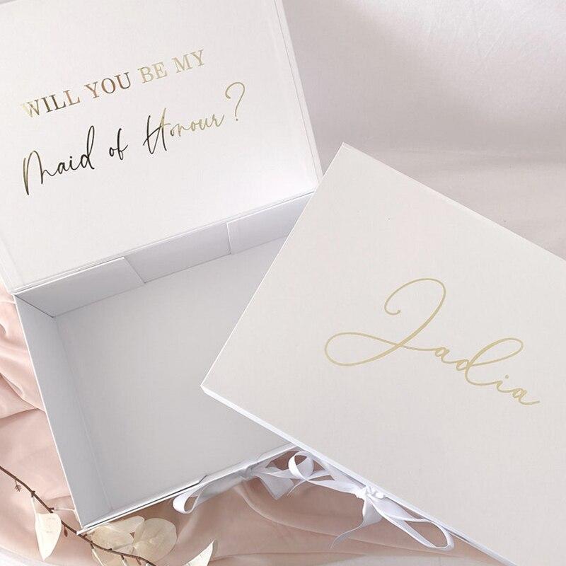 Personalised Luxury Bridesmaid Proposal Box,
