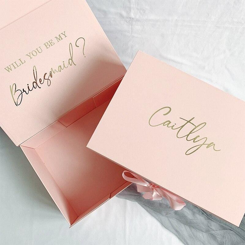 Personalised Luxury Bridesmaid Proposal Box,