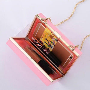 Personalized Custom Acrylic Clutch Bag