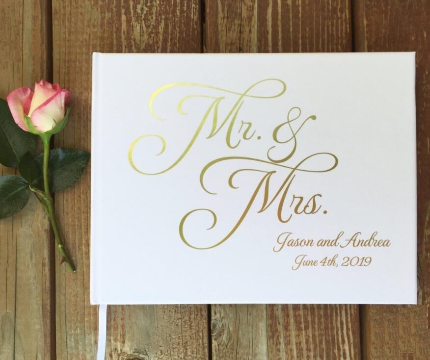 Personalized Wedding Journal/Guest Book