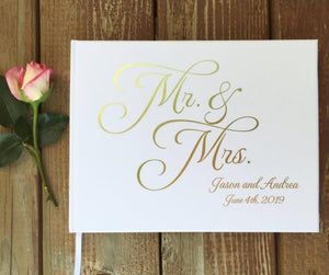 Personalized Wedding Journal/Guest Book