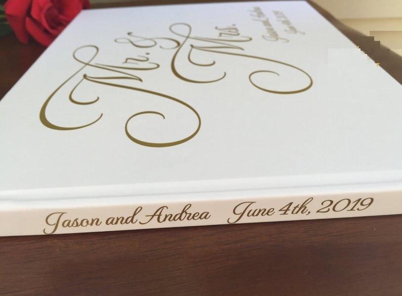 Personalized Wedding Journal/Guest Book