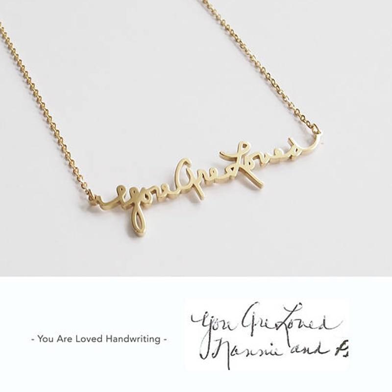 Handwriting Signature Necklace