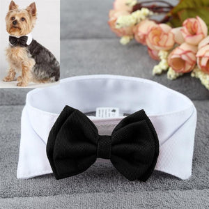 Wedding Dogs Adjustable Bow Tie Collar Necktie
