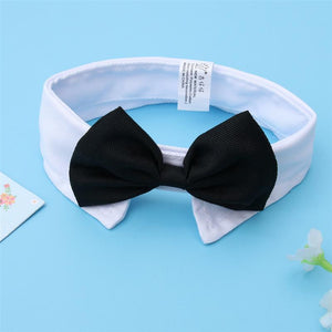 Wedding Dogs Adjustable Bow Tie Collar Necktie