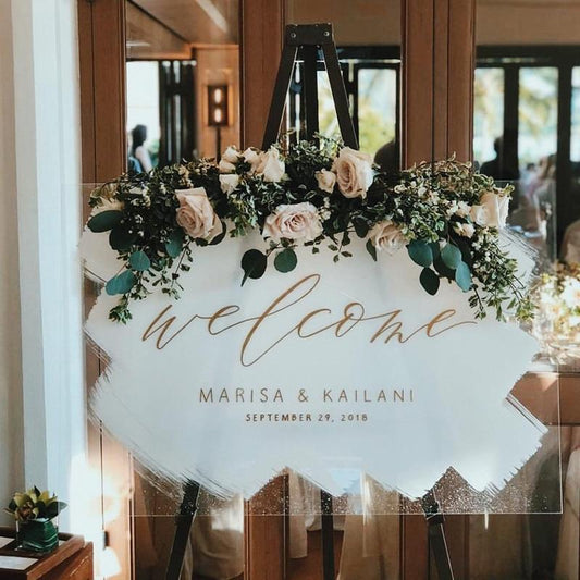 Wedding Welcome Sign
