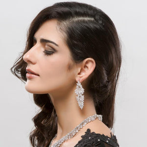 Luxury Drop Earrings for bridal wear & special occasions