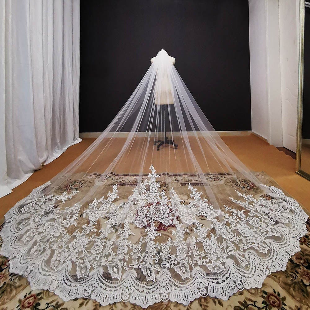 Romantic Lace Wedding Veil