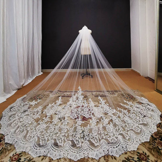 Romantic Lace Wedding Veil