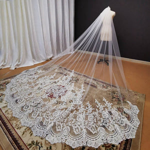 Romantic Lace Wedding Veil