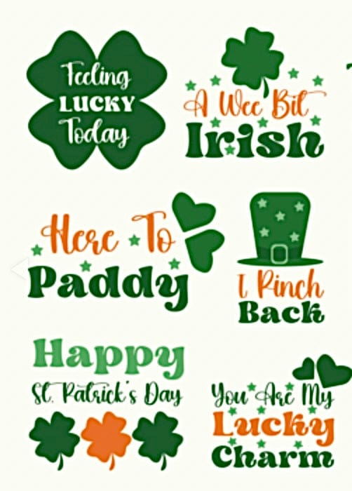 St. Patricks Day Bundle Pack digital file