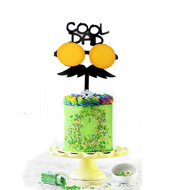 Dad Letters Cake Topper